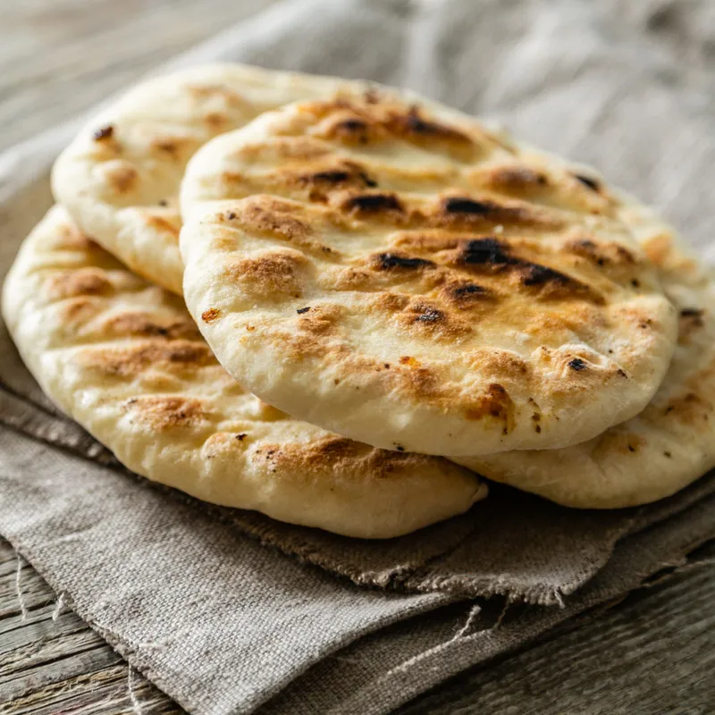 Grilled Garlic Pita