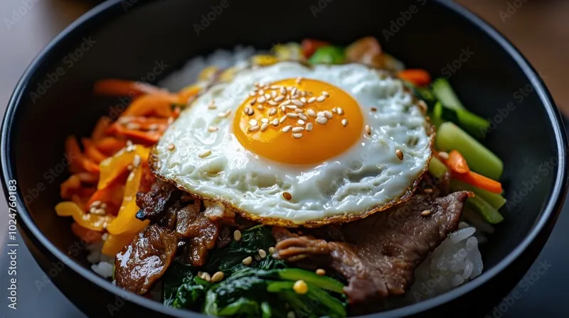 1. Kalbi Bibimbap