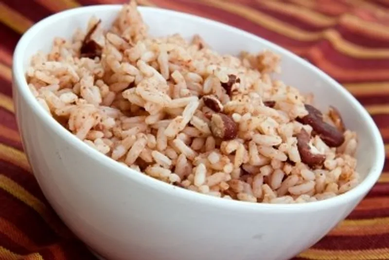 Rice & Peas (Red Beans)