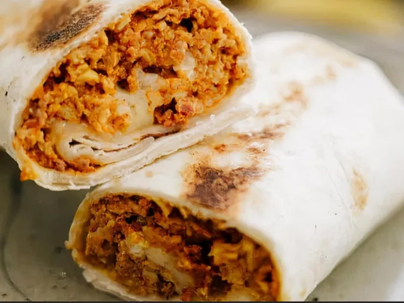 Chorizo Breakfast Burrito