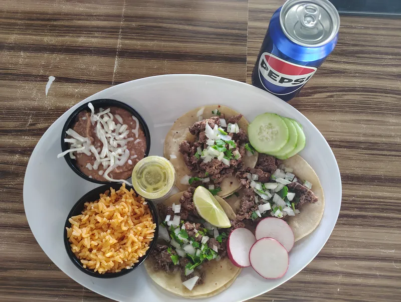 Tacos de Asada Combo