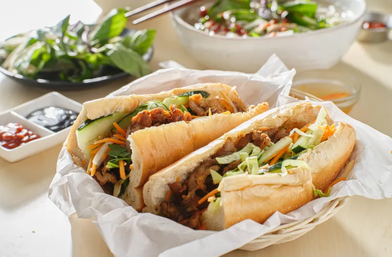 Vietnamese Banh Mi (Hoagie) Vegan