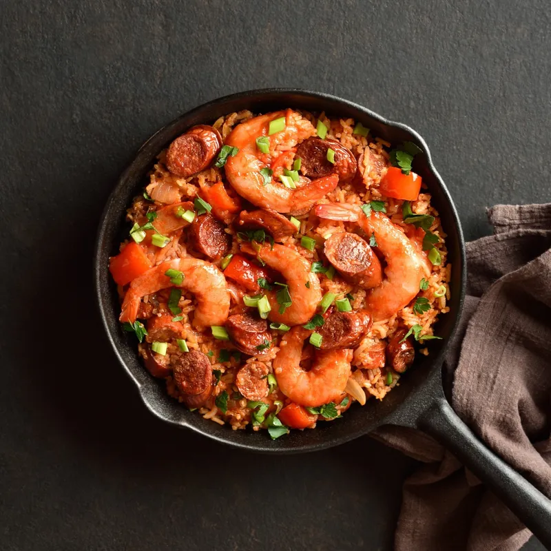 Shrimp & Sausage Jambalaya