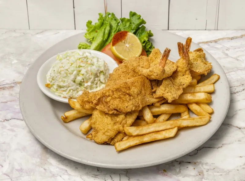 Fried Shrimp & Catfish Combo