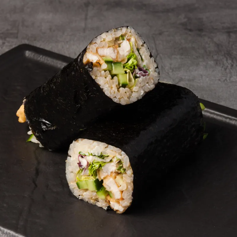 B1. Salmon & Spicy Salmon