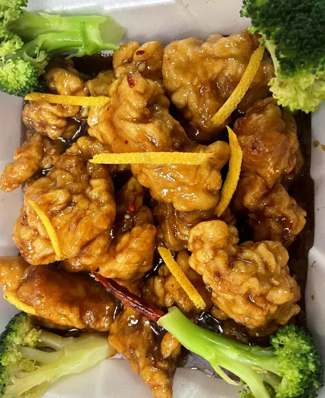 54. Orange Chicken