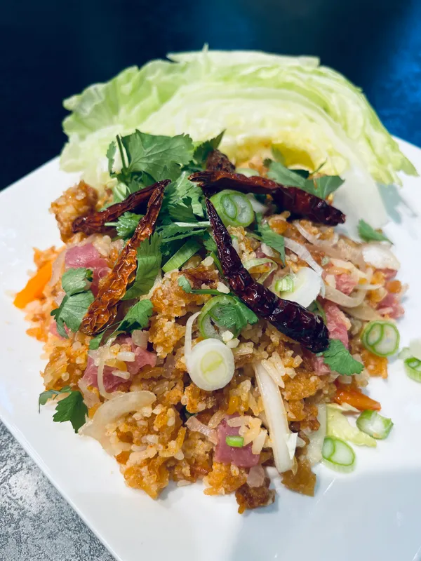 Nam Khao (Crispy Rice Salad)
