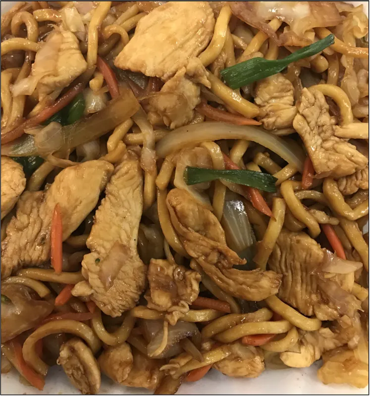 37. Chicken Lo Mein