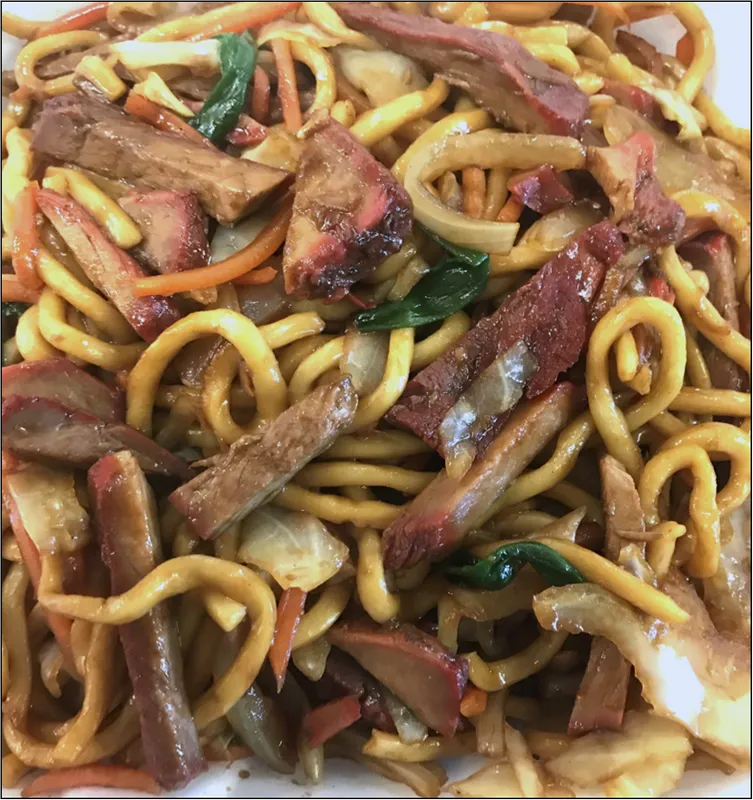 36. Roasted Pork Lo Mein