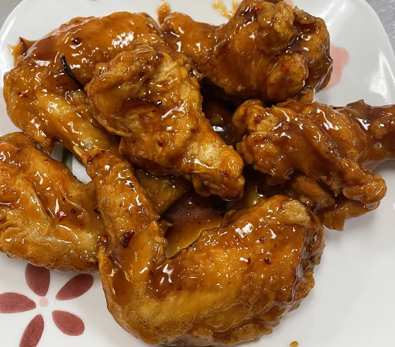 SP7. Orange Chicken Wings (6 pieces)