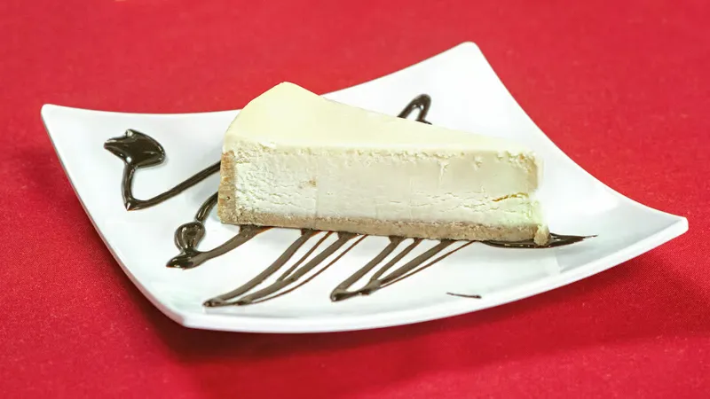 New York Plain Cheesecake