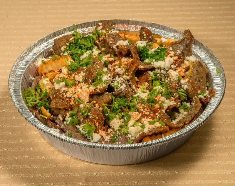#2. Gyro Greek Fries