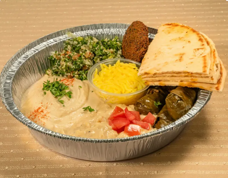 #6. Vegetarian Plate