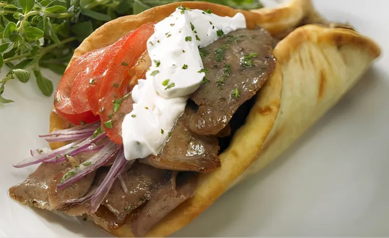 #11. Traditional Gyro Sandwich