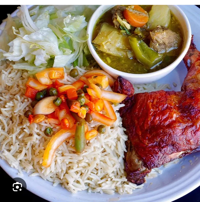 Barbecue Chicken With Rice