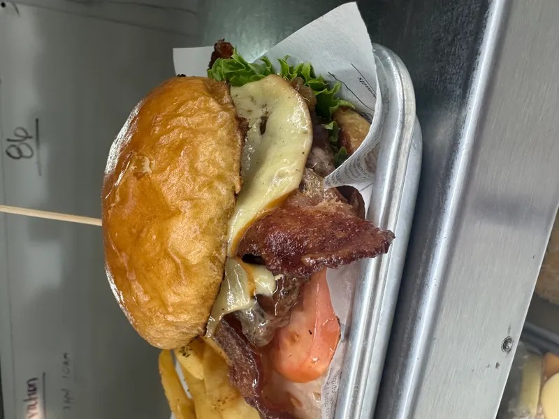 Mushroom, Onion & Swiss Burger