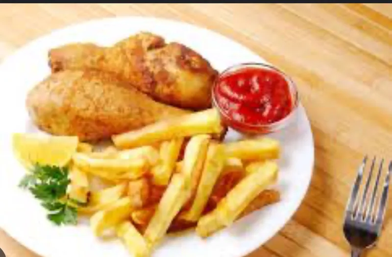 3 Legs With Fries And Drink