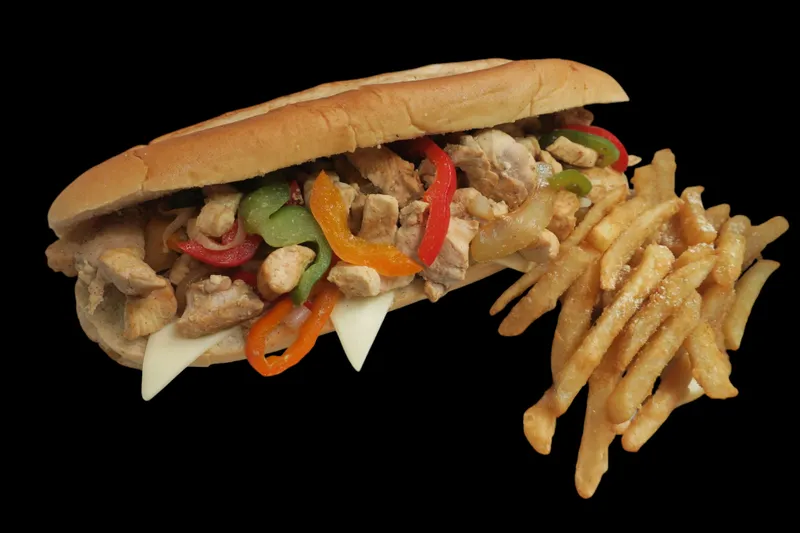 11. Chicken & Cheesesteak With Fries