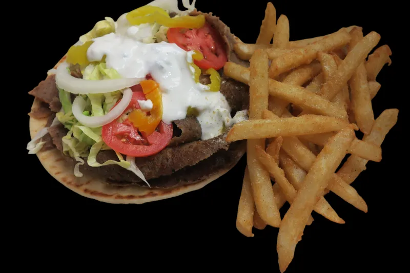 18. Gyro With Fries