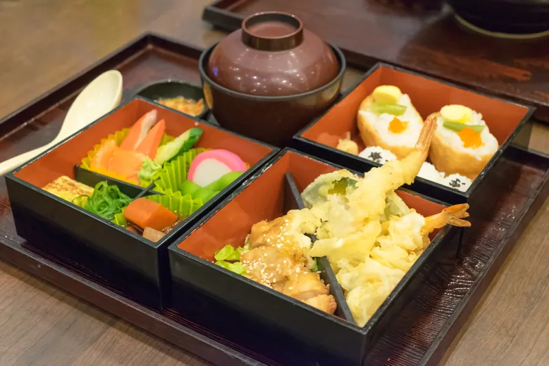 Shrimp Teriyaki Bento Box