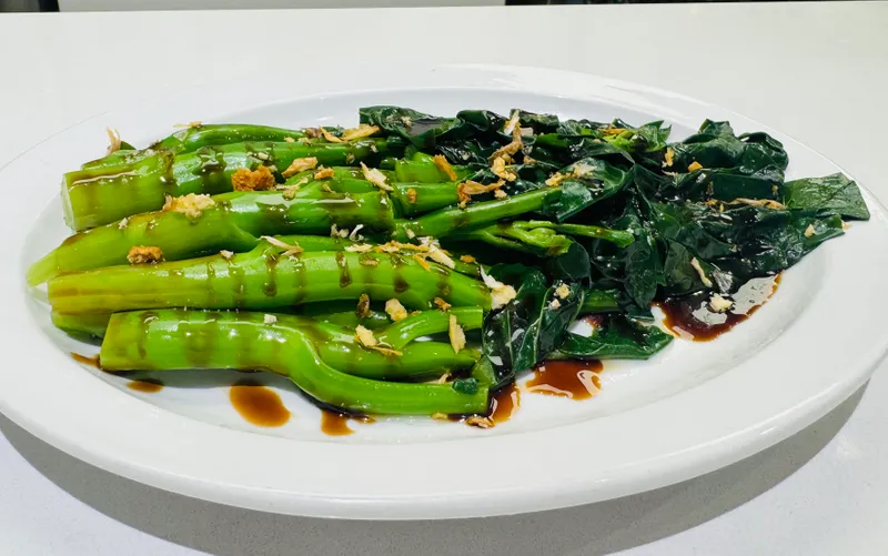 Boiled Chinese Broccoli