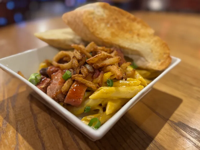 BBQ Brisket Mac N Cheese