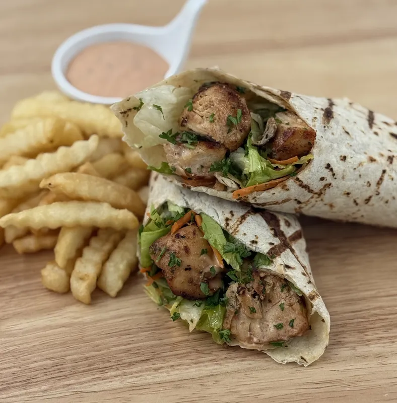 Chicken Skewer Wrap