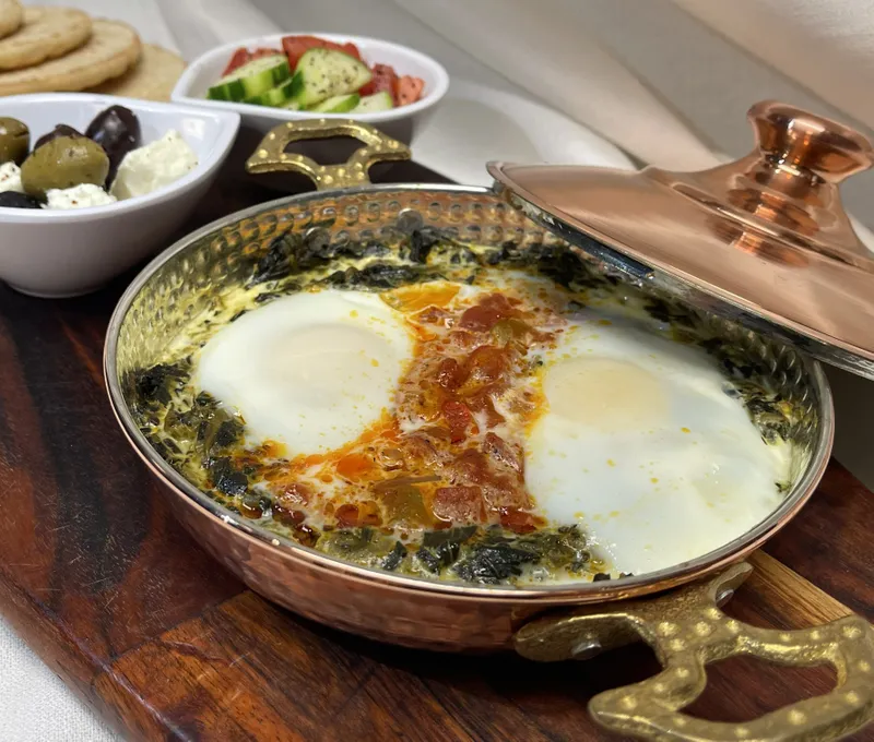 Spinach Shakshuka