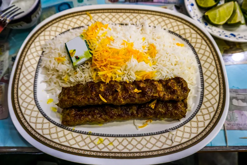 Ground Beef Kabob (Koobideh)