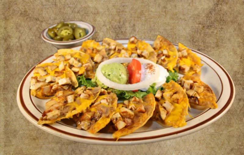 Chicken Fajita Nachos (LG)