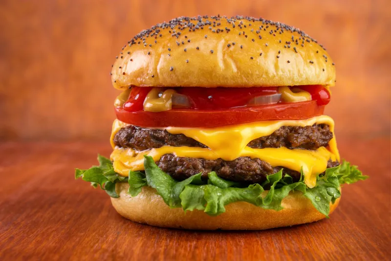 9. Double Cheeseburger