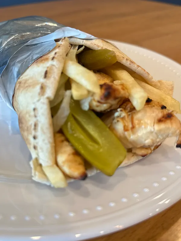 Shish Ta'ook/Chicken Wrap