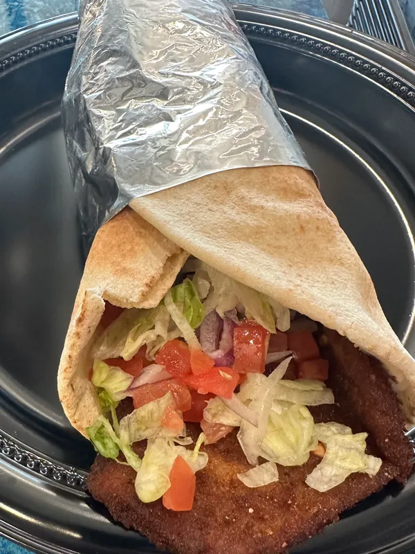 Fried Eggplant Wrap(Vegetarian)