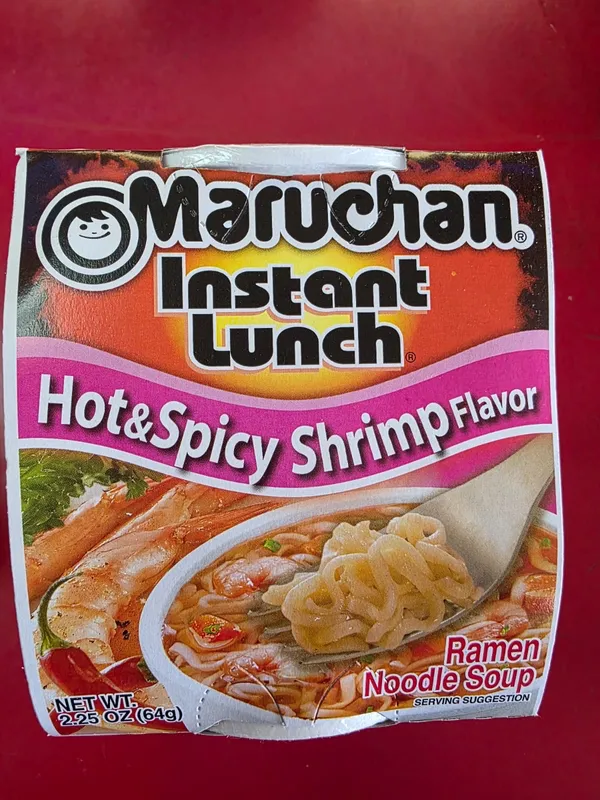 Maruchan hot & spicy shrimp Flavor
