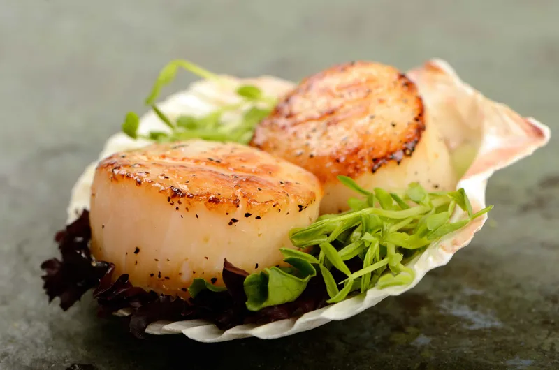 Canadian Broiled Scallop