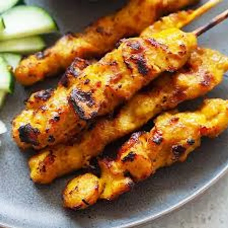 A1. Satay Chicken (6)