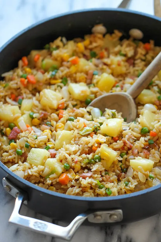 F1. Pineapple Fried Rice