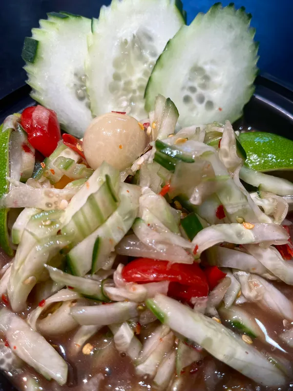 Cucumber Salad (Thum Mak Thang)