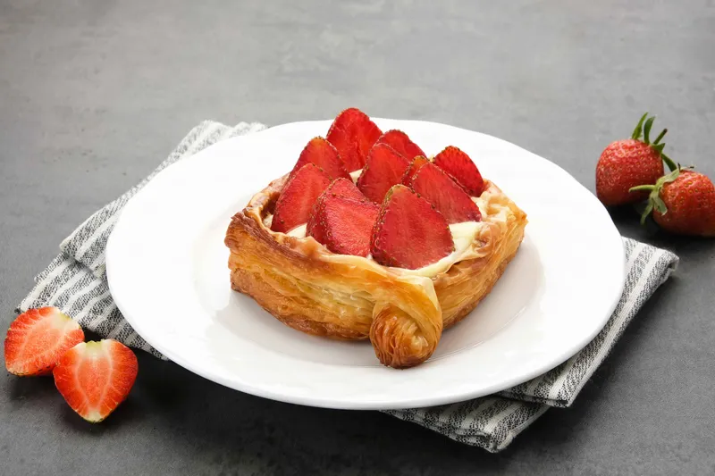 Strawberry Cream Cheese Danish