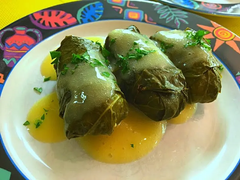 Meat Dolmades