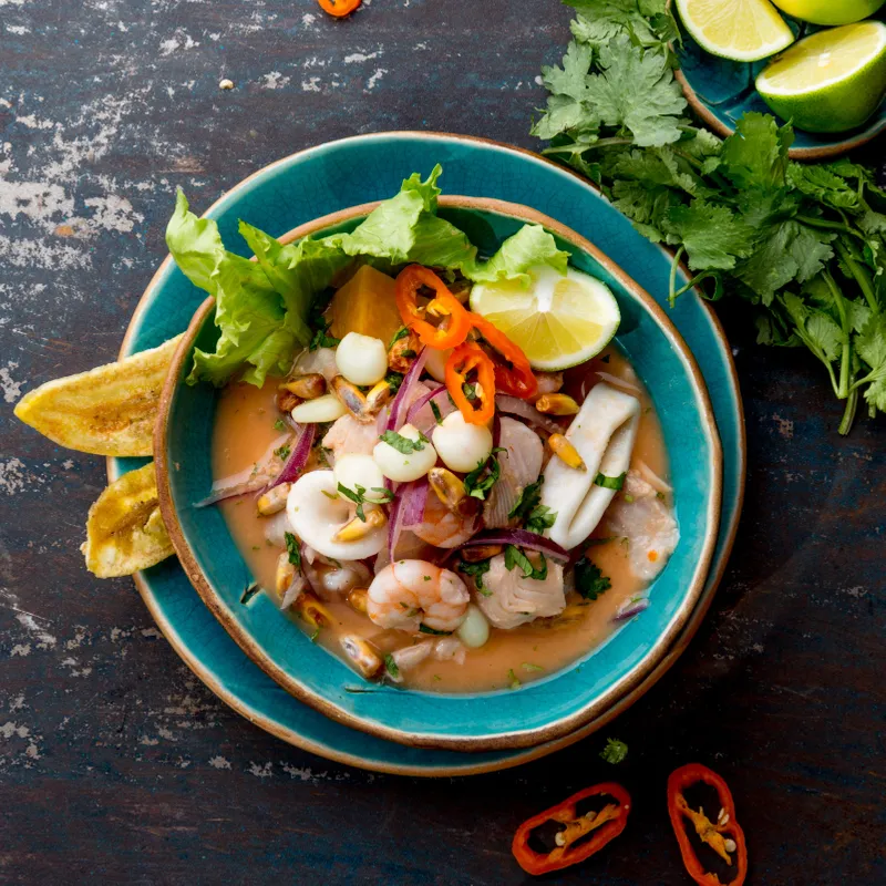Ceviche Peruano / Peruvian Ceviche