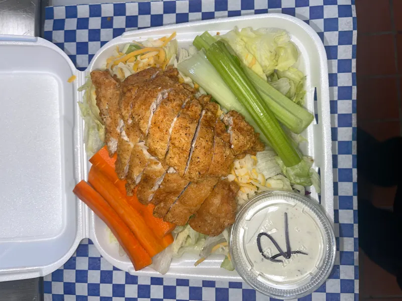 Chicken Strip Salad