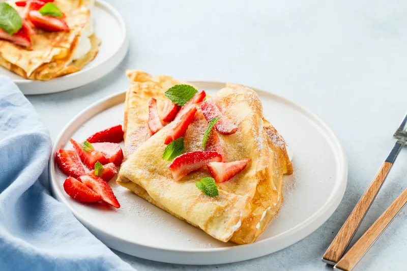 Strawberry Crepes