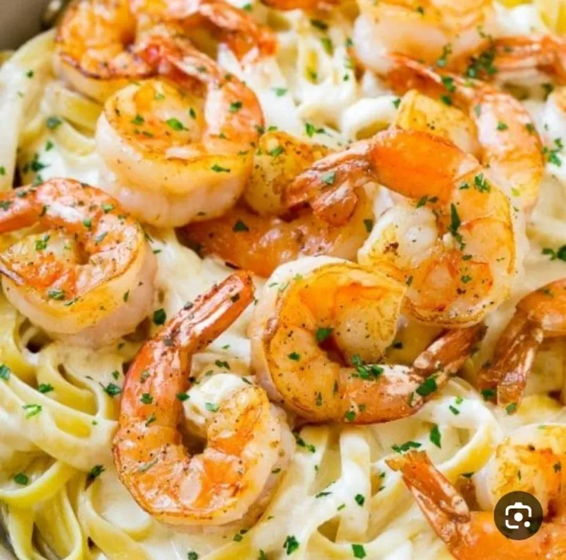 Shrimp Alfredo