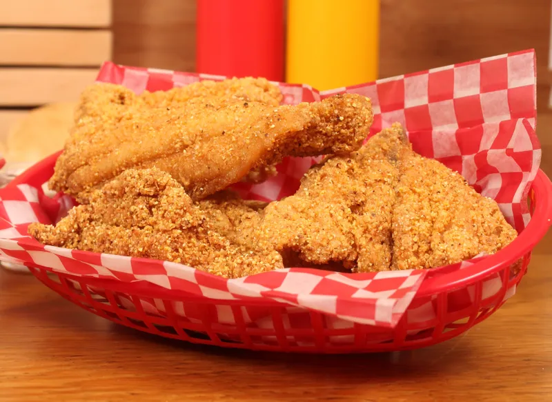 2 Catfish Fillets Basket