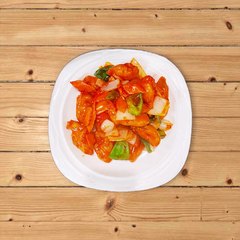 甜酸鸡 C14. Sweet & Sour Chicken