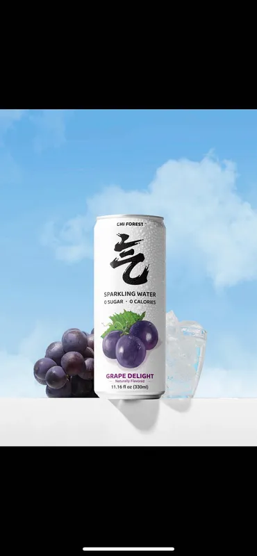 元气森林-葡萄 Chi Forest Sparkling Water (Grape)