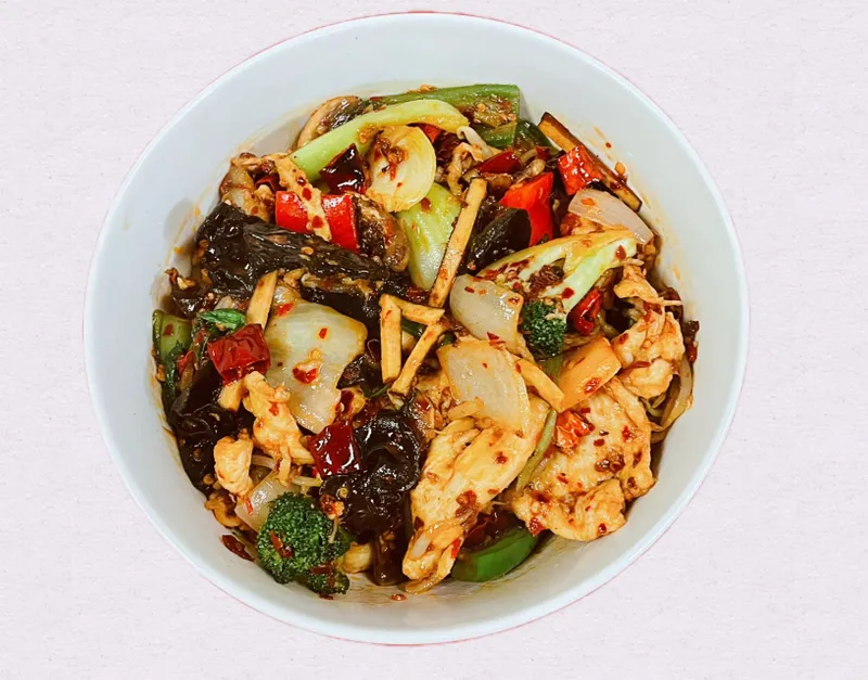 麻辣香锅-鸡肉 Hot & Spicy Pot (Chicken)