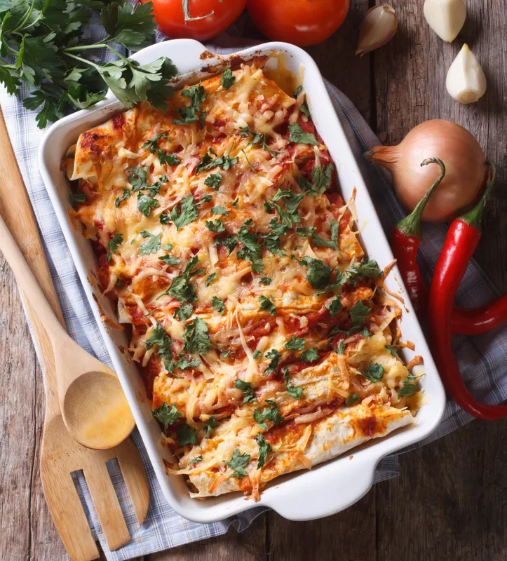 Enchiladas Coloradas