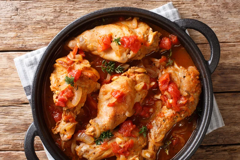 Grandma's Smothered Chicken